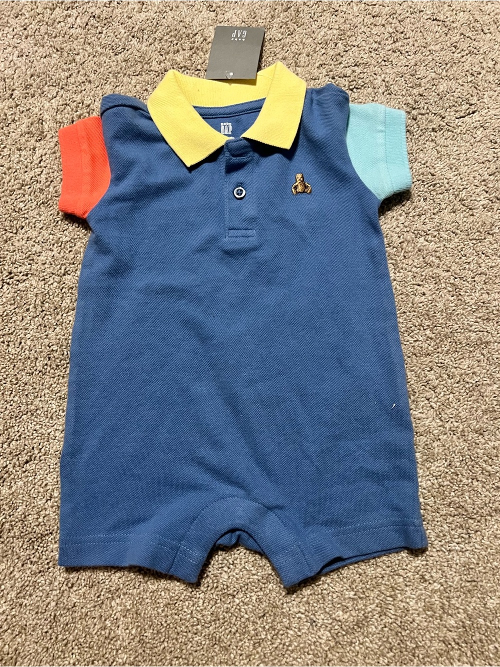 NWT collared onesie